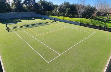 Serving Excellence: A Private Tennis Court Transformation in Matakana