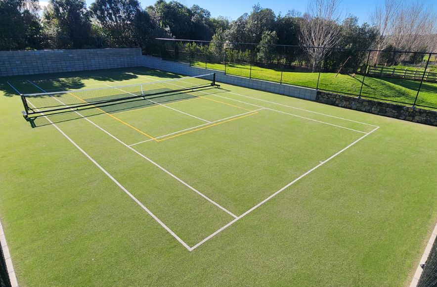 Serving Excellence: A Private Tennis Court Transformation in Matakana