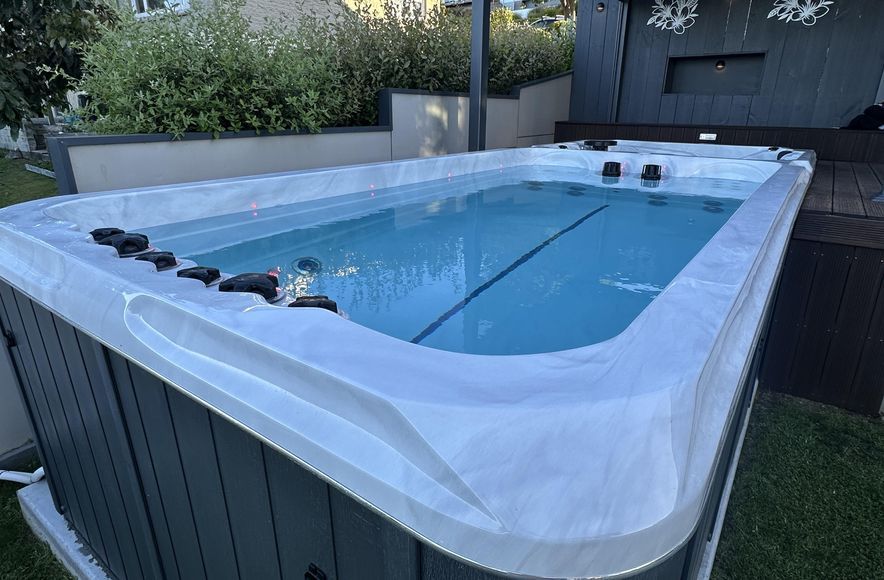 Passion Swim Spa install