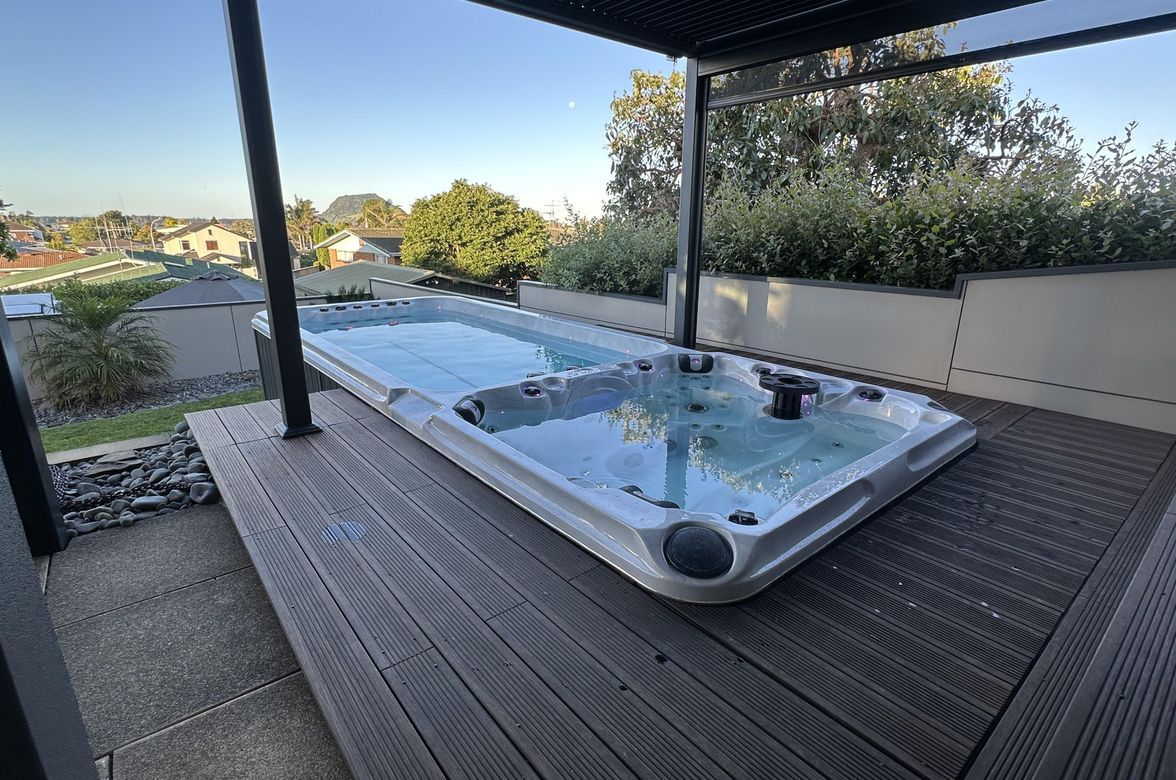 Passion Swim Spa install