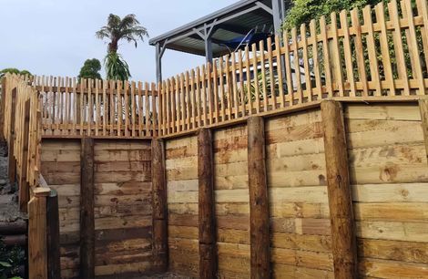 Melville Drive, Whakatane - Retaining Structure