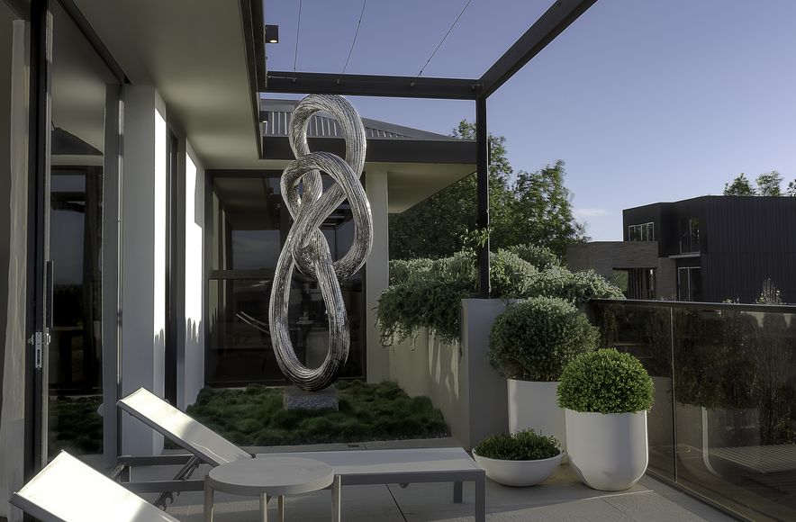 Penthouse roof garden
