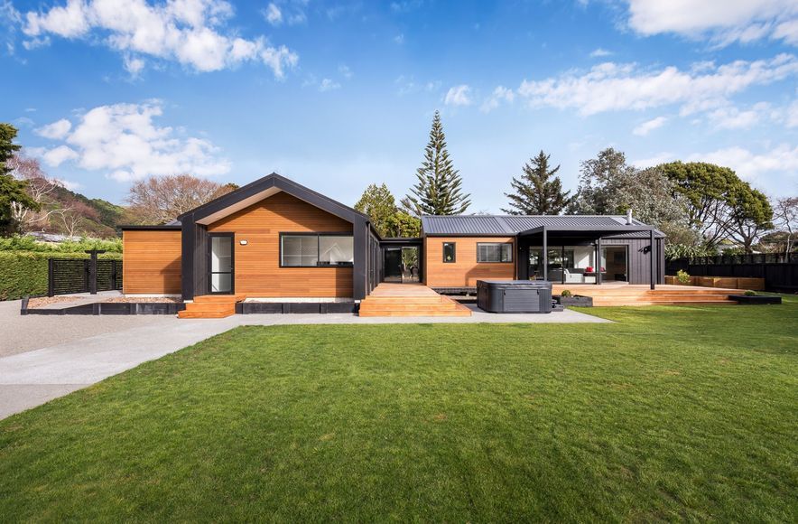 Gable forms on Raumati Lifestyle site