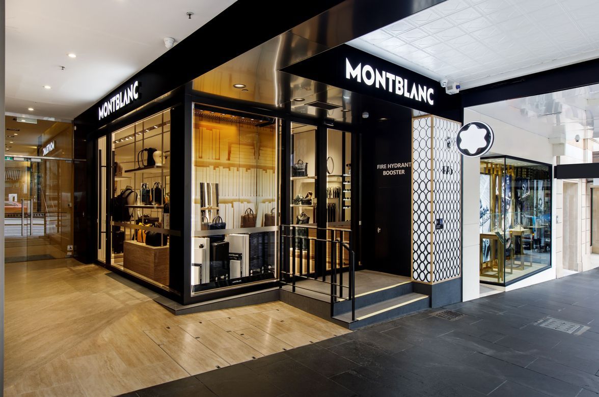 Montblanc boutique on Collins Street