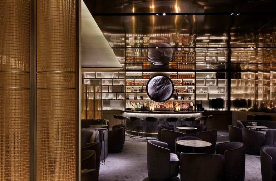 Decorative Screens elevate Restaurant