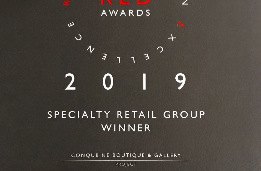 Gallery & Boutique, Auckland, New Zealand -  Winner Speciality Retail  | RED Design Awards 2019