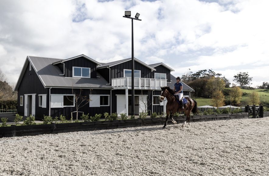 Karaka barn with stables
