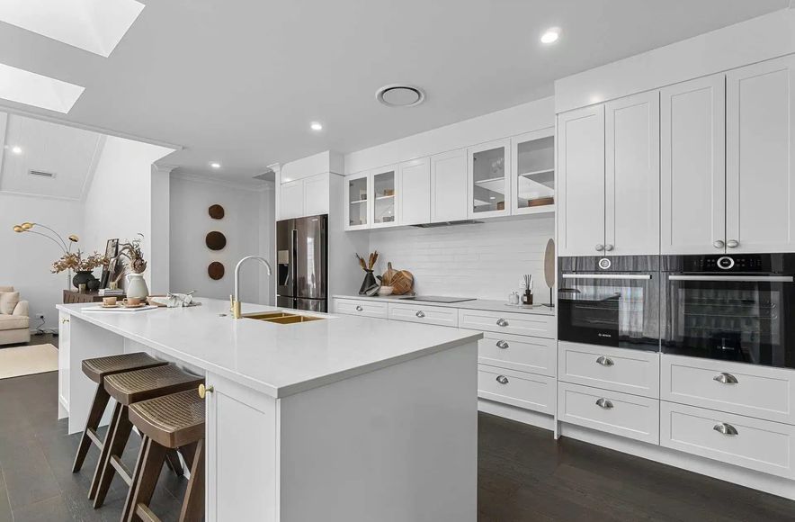 Stonewood Homes Matamata Showhome- Quick-step Palazzo Mocca Oak Matt