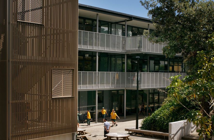 Unex Aluminium Balustrades at Onehunga Primary School