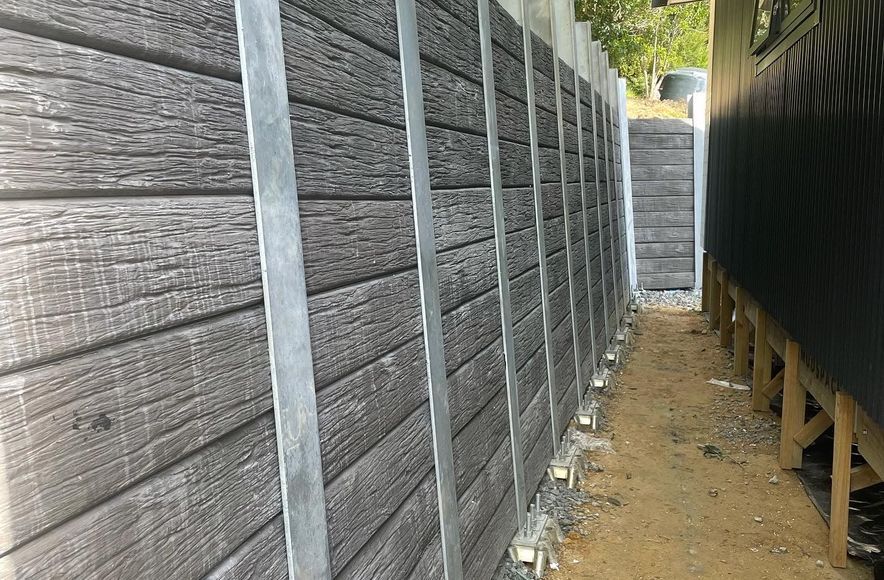 Retaining Wall, Kauri Park School, Birkenhead