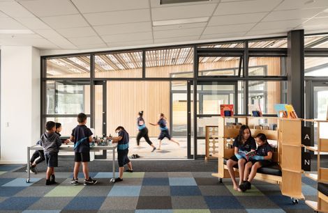 Carpets for low carbon designs in schools