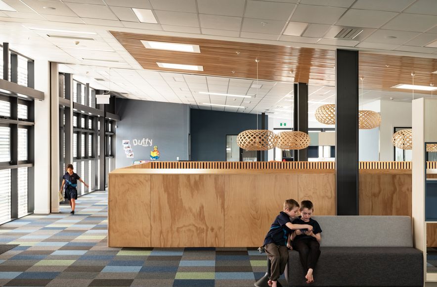 Carpets for low carbon designs in schools