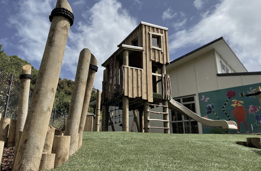 Waiheke Primary School - Junior Playground
