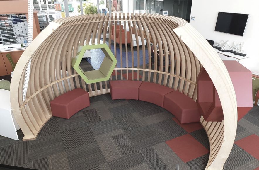 Kingsway College reading nook