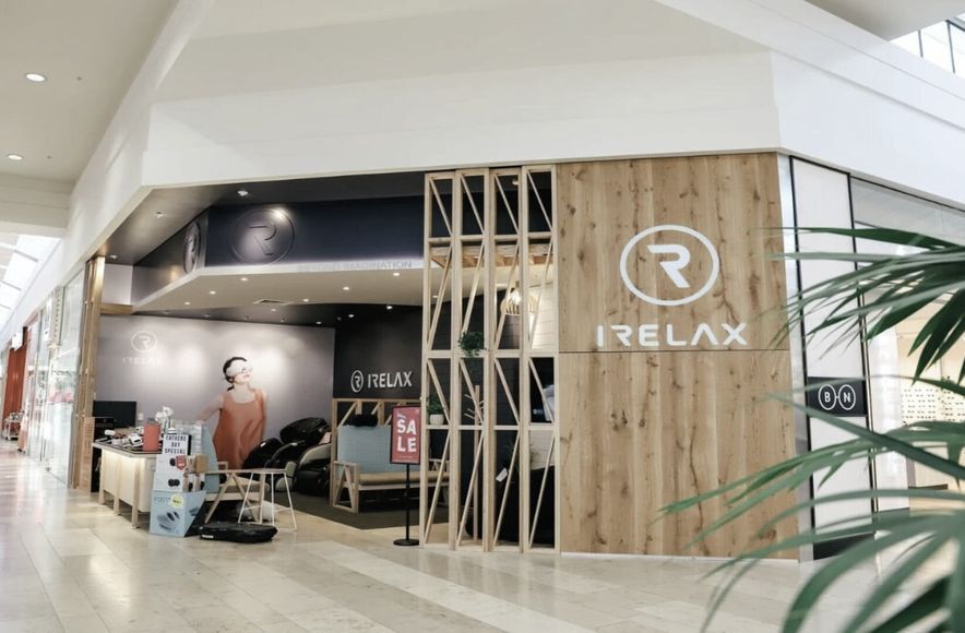 Irelax Bayfair Store Fitout