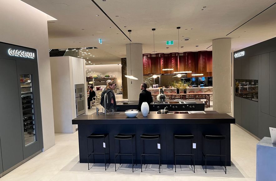 Gaggenau Display at Winnings Stores