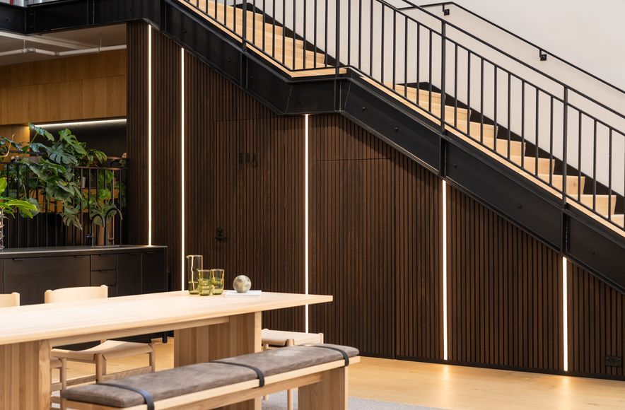 VidaSpace Auckland Showroom - VidaGroove Slats