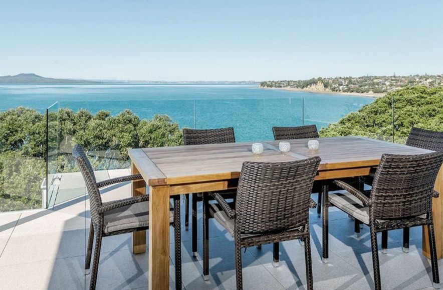 Day Residence Balcony - Contemporary Coastal Home