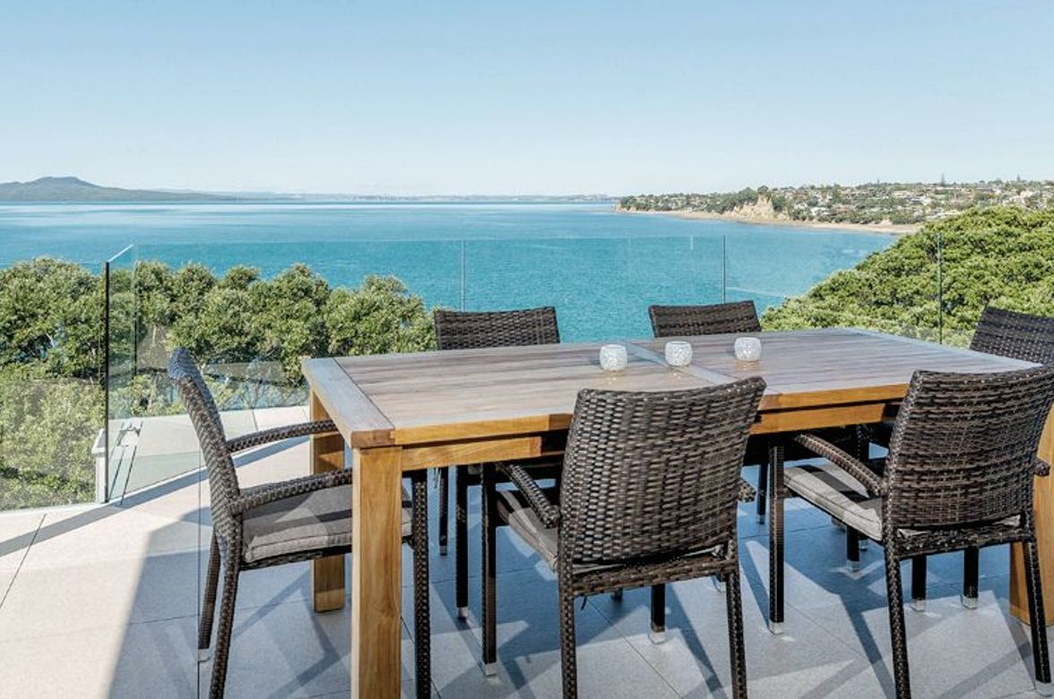 Day Residence Balcony - Contemporary Coastal Home
