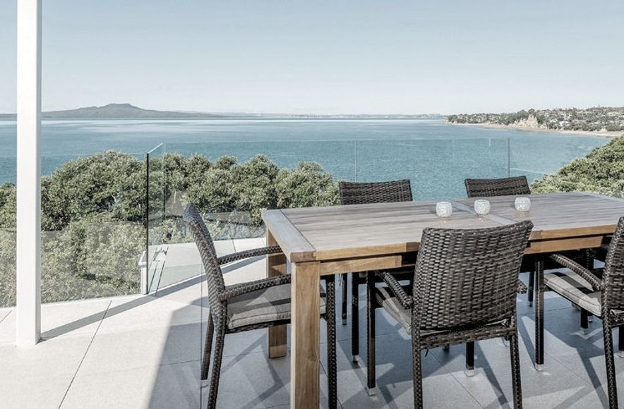 Day Residence Balcony - Contemporary Coastal Home
