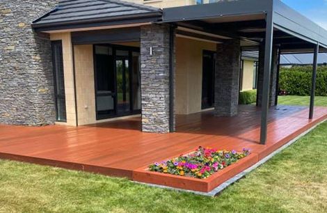 Outdoor Living Area Build- Canterbury Builder