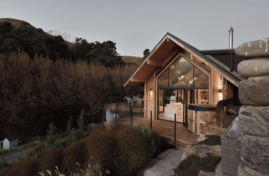 Split Level Timber Home on a Hill. Build & Design in Tai Tapu.