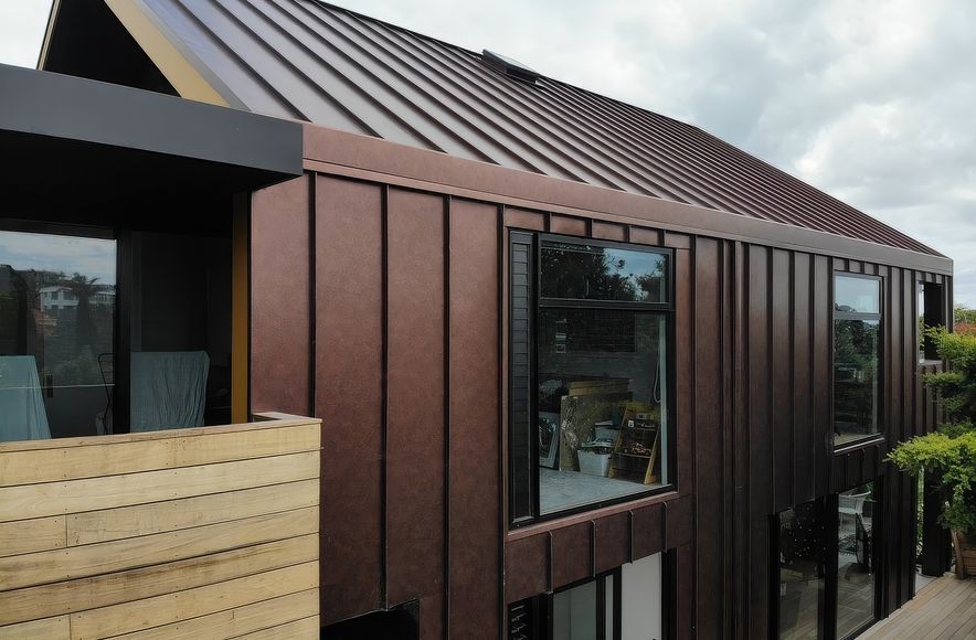 St Heliers Project in Euramax Aluminium Cladding & Roofing