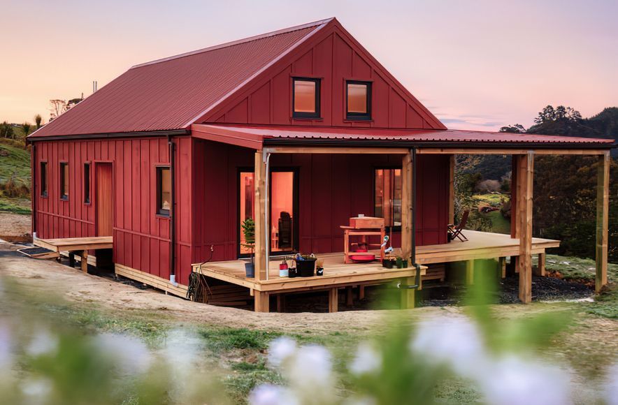 Passive House with Impressive Blower Door Test Results