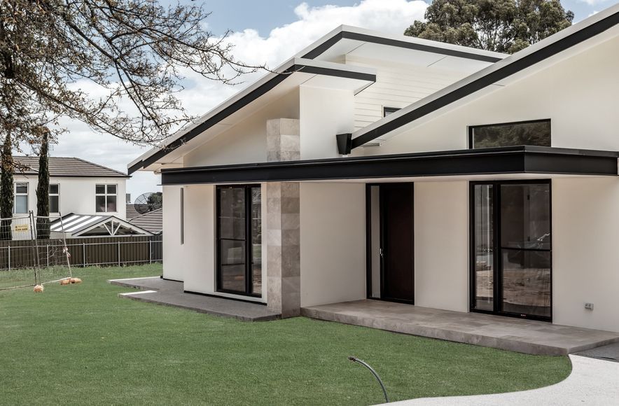 Skillion Roof Modern Home