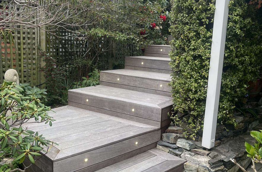 Hughes Residence Outdoor Step Lighting