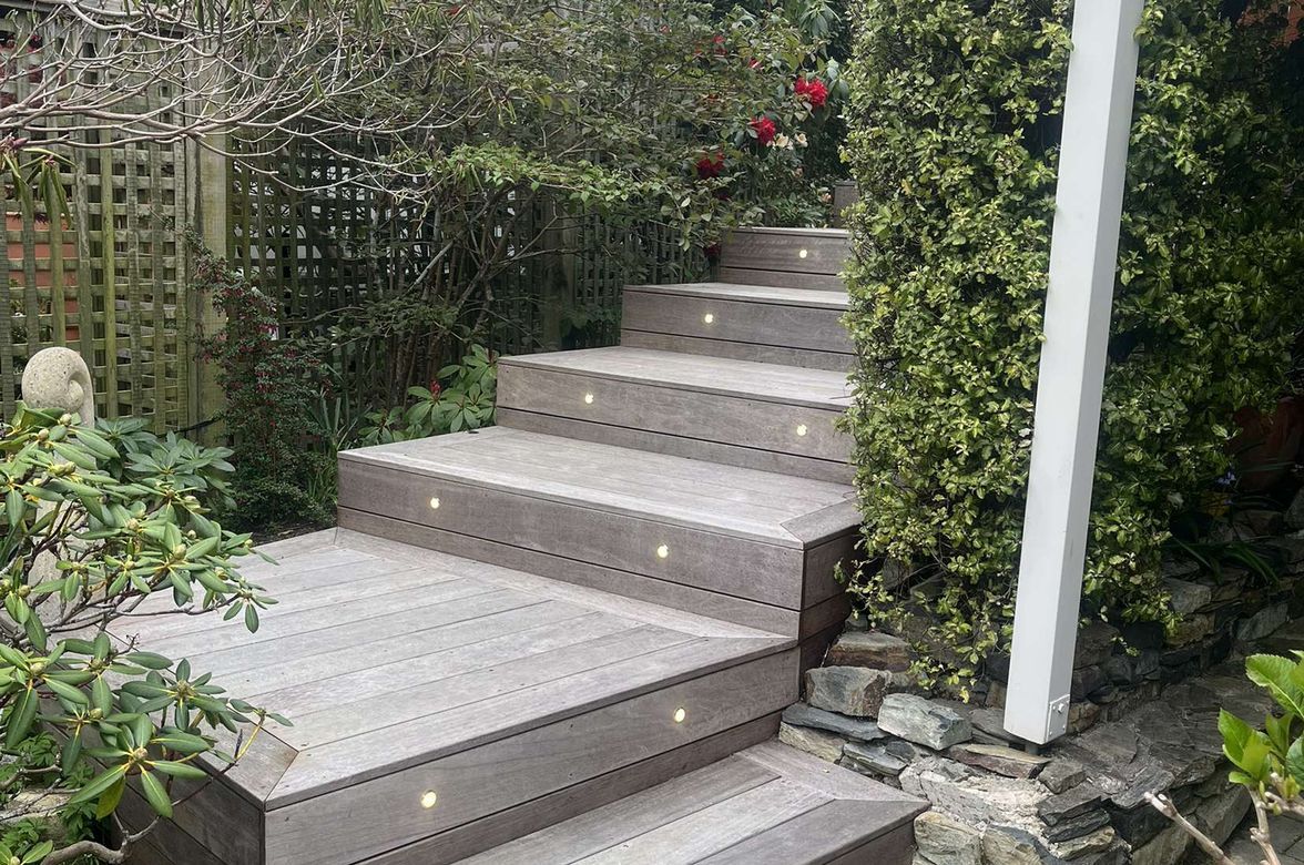 Hughes Residence Outdoor Step Lighting