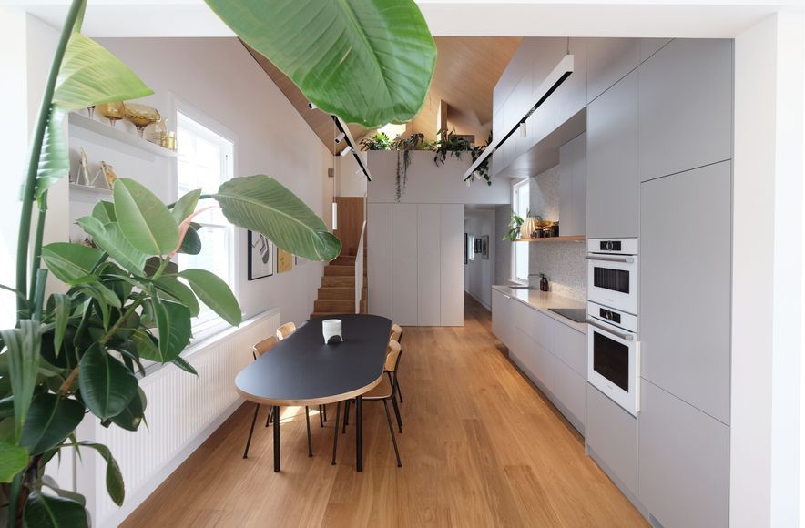 Gable Cottage - Steel + Oak Panels