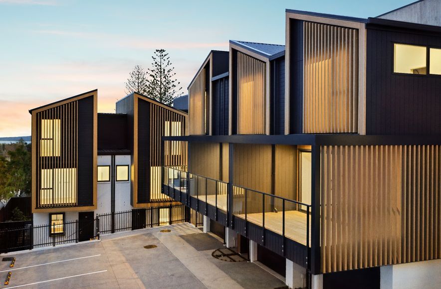 Town House Development, Mission Bay, Auckland