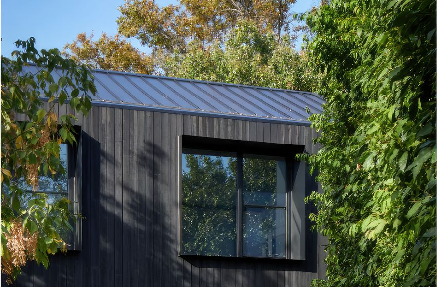 Charred Wood House