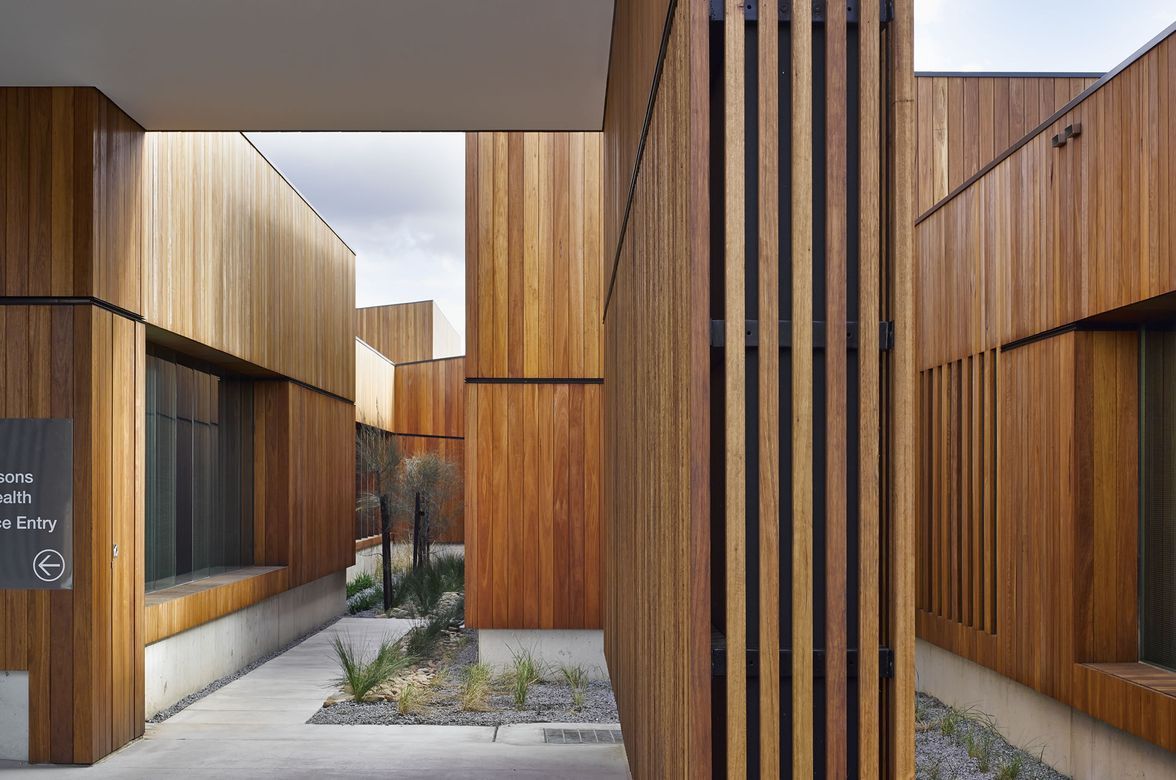CUTEK® protects timber on the award-winning Dandenong Mental Health facility, enhancing the natural warmth and beauty of Blackbutt timber with eco-friendly CUTEK®