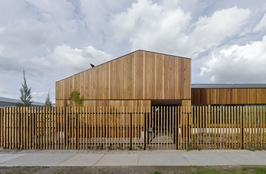 CUTEK® protects timber on the award-winning Dandenong Mental Health facility, enhancing the natural warmth and beauty of Blackbutt timber with eco-friendly CUTEK®
