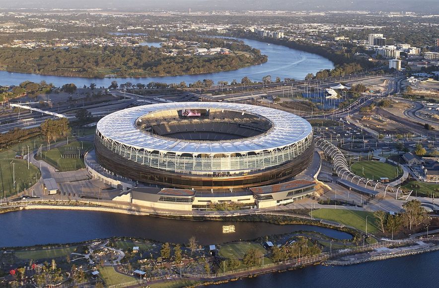 Optus Stadium by Hassell COX HKS