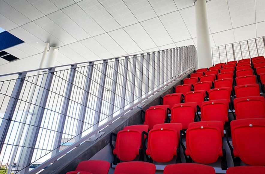 Soccer Stadium Wire Mesh Balustrade