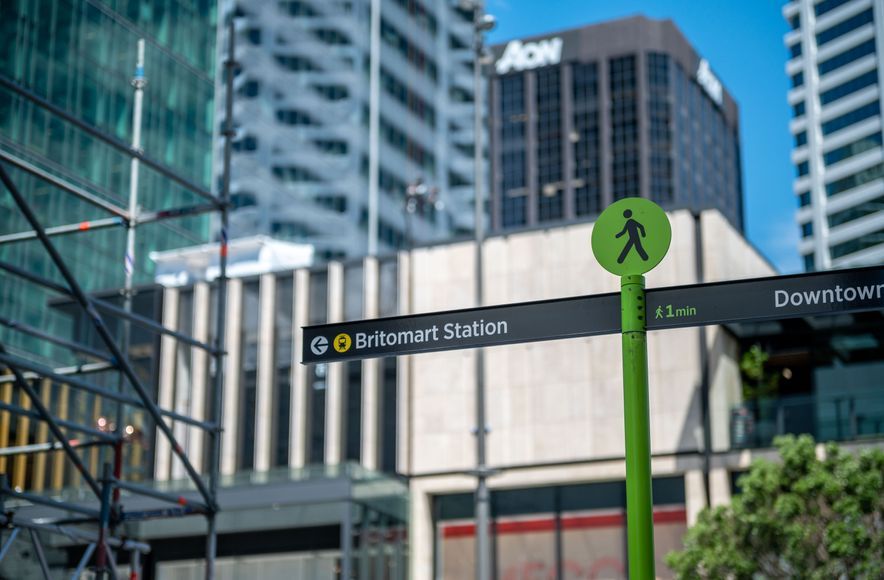 CRL, Britomart Train Station