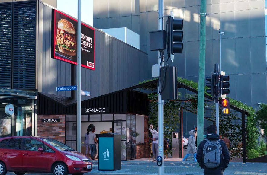 Hereford Street Digital Billboard