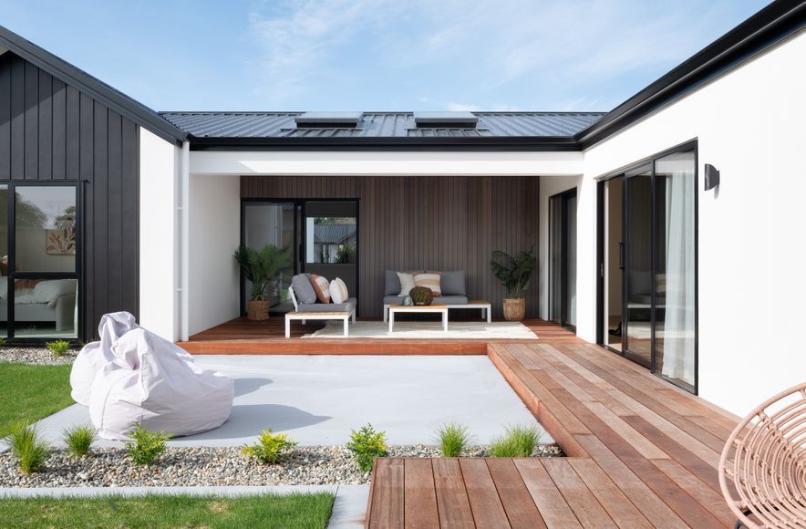 Fowler Homes Kotare Park Show Home with Floorboards